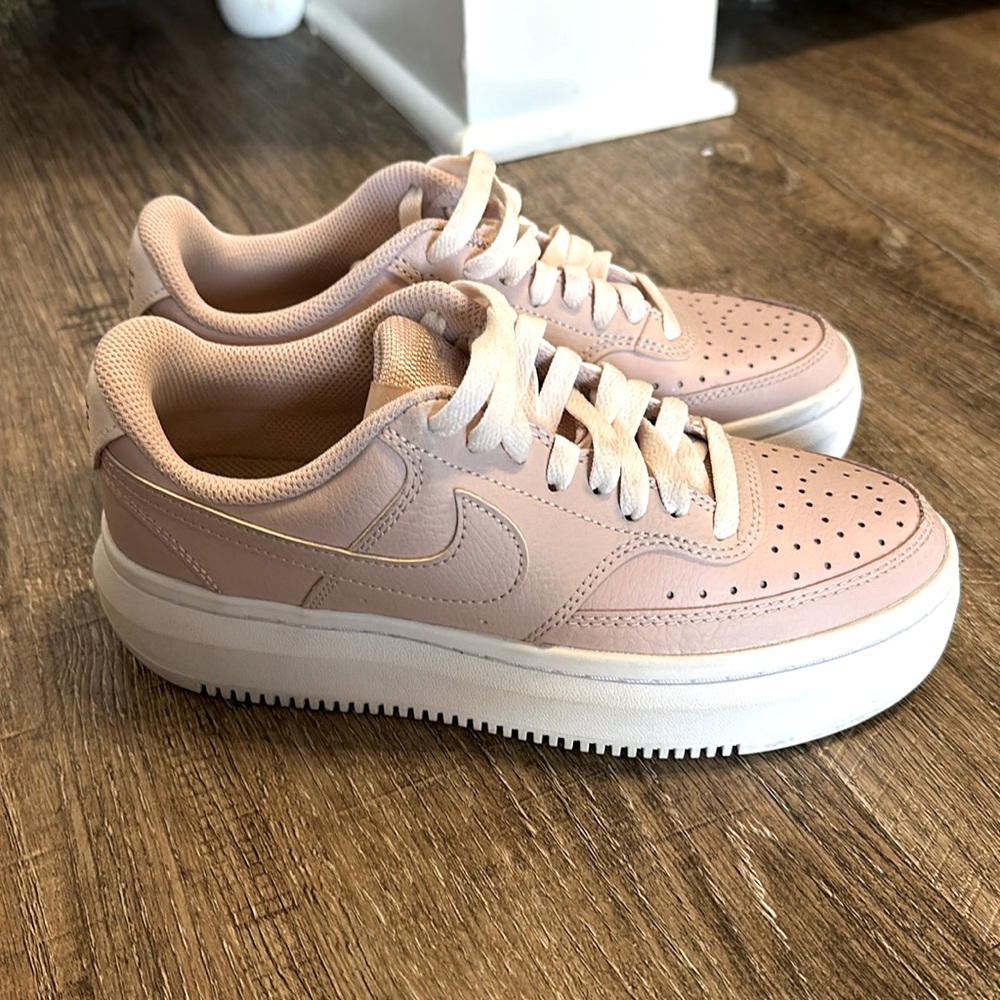 Nike Women's Sneakers Pink White Platform